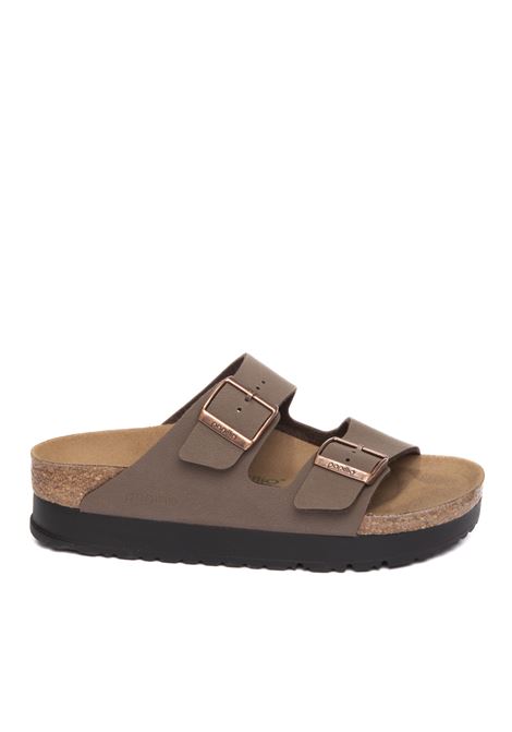 Mocca arizona platform sandal BIRKENSTOCK | ARIZONA PLATFORM1027417-MOCCA